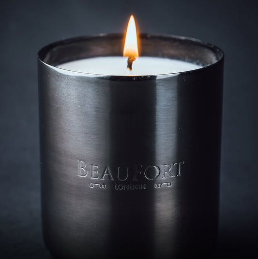 BeauFort lit candle